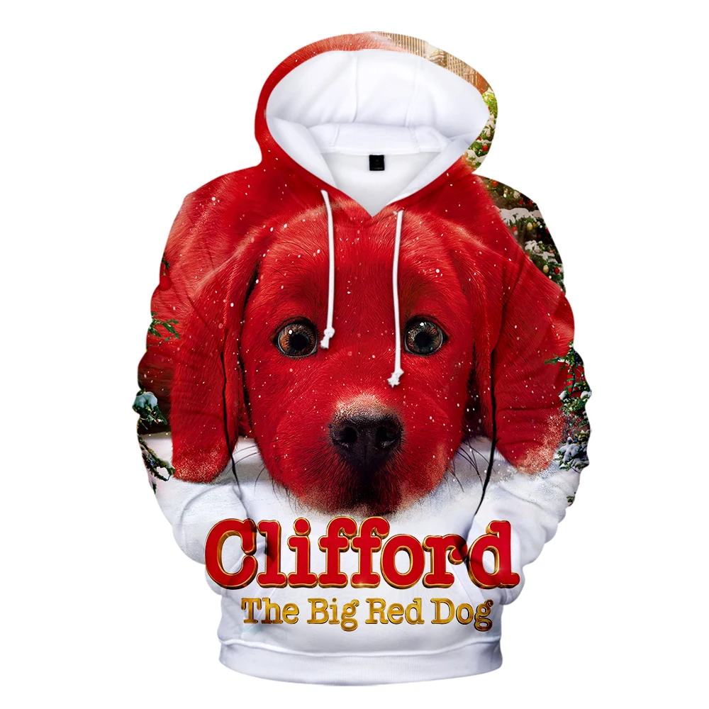 Толстовка Clifford с большими красными собаками, 3D спортивный костюм, толстовка с длинными рукавами для мужчин и женщин, уличная одежда в стиле ...
Толстовка Clifford с большими красными собаками, 3D спортивный костюм, толстовка с длинными рукавами для мужчин и женщин, уличная одежда в стиле ...