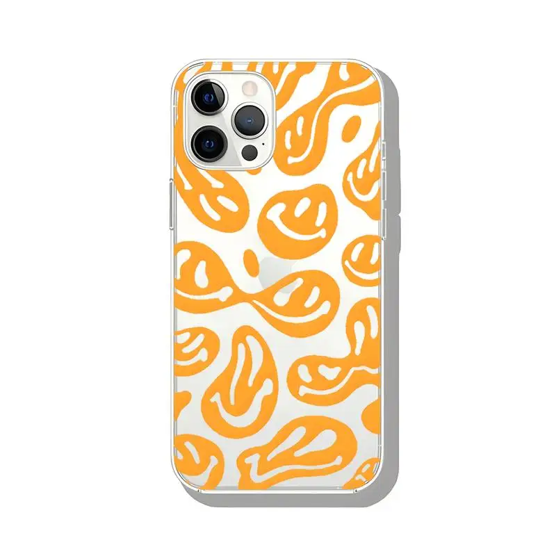 Cute Funny Trippy Smiley Face Phone Case Transparent for Iphone Se 5 6 6 S 7 8 Plus Xr X Xs Max 11 12 13 Mini Pro Max Macia Capa
Cute Funny Trippy Smiley Face Phone Case Transparent for Iphone Se 5 6 6 S 7 8 Plus Xr X Xs Max 11 12 13 Mini Pro Max Macia Capa