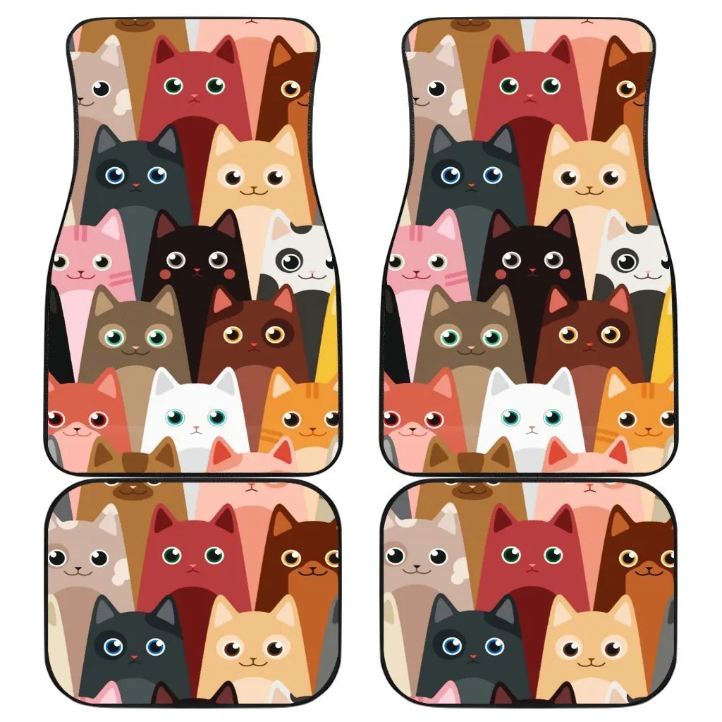 Colorfull Cats Car Floor Protector Garage Mat Floor Mat Keep Your Car Floors Clean 4 Piece Heavy Duty Rubber Car Floor Mat
Colorfull Cats Car Floor Protector Garage Mat Floor Mat Keep Your Car Floors Clean 4 Piece Heavy Duty Rubber Car Floor Mat