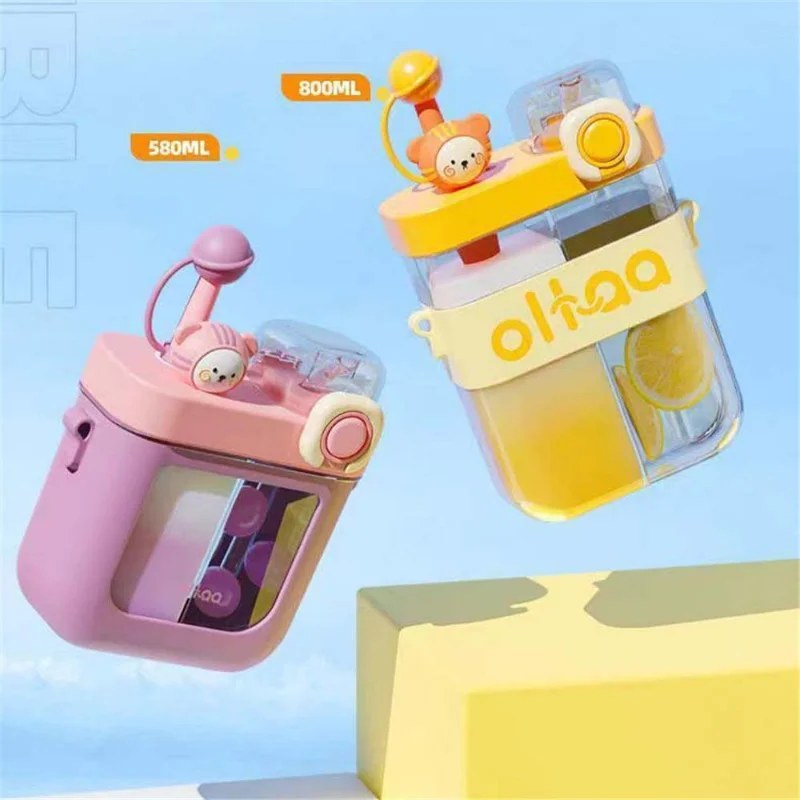 Kawaii Girls плоская фляга для воды 580/800 Ml симпатичная пластиковая силиконовая двойная бутылка для напитков с соломенным фильтром без бисфенола
Kawaii Girls плоская фляга для воды 580/800 Ml симпатичная пластиковая силиконовая двойная бутылка для напитков с соломенным фильтром без бисфенола