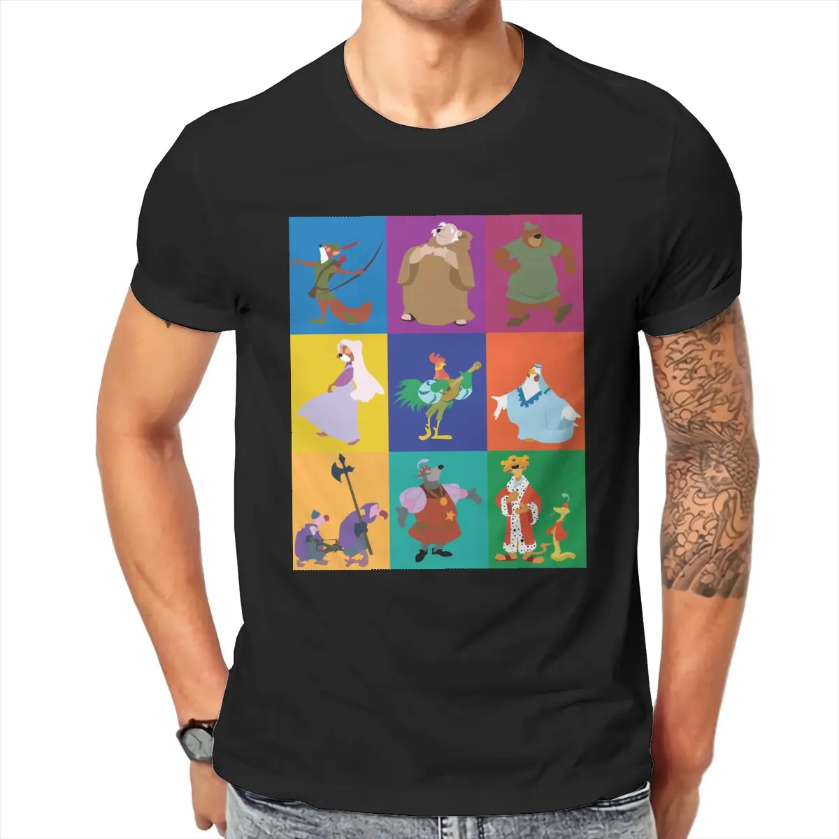 Men Robin Hood T Shirts Fox Cartoon Furry Cotton Clothes Novelty Short Sleeve Round Collar Tee Shirt Gift T-Shirts
Men Robin Hood T Shirts Fox Cartoon Furry Cotton Clothes Novelty Short Sleeve Round Collar Tee Shirt Gift T-Shirts