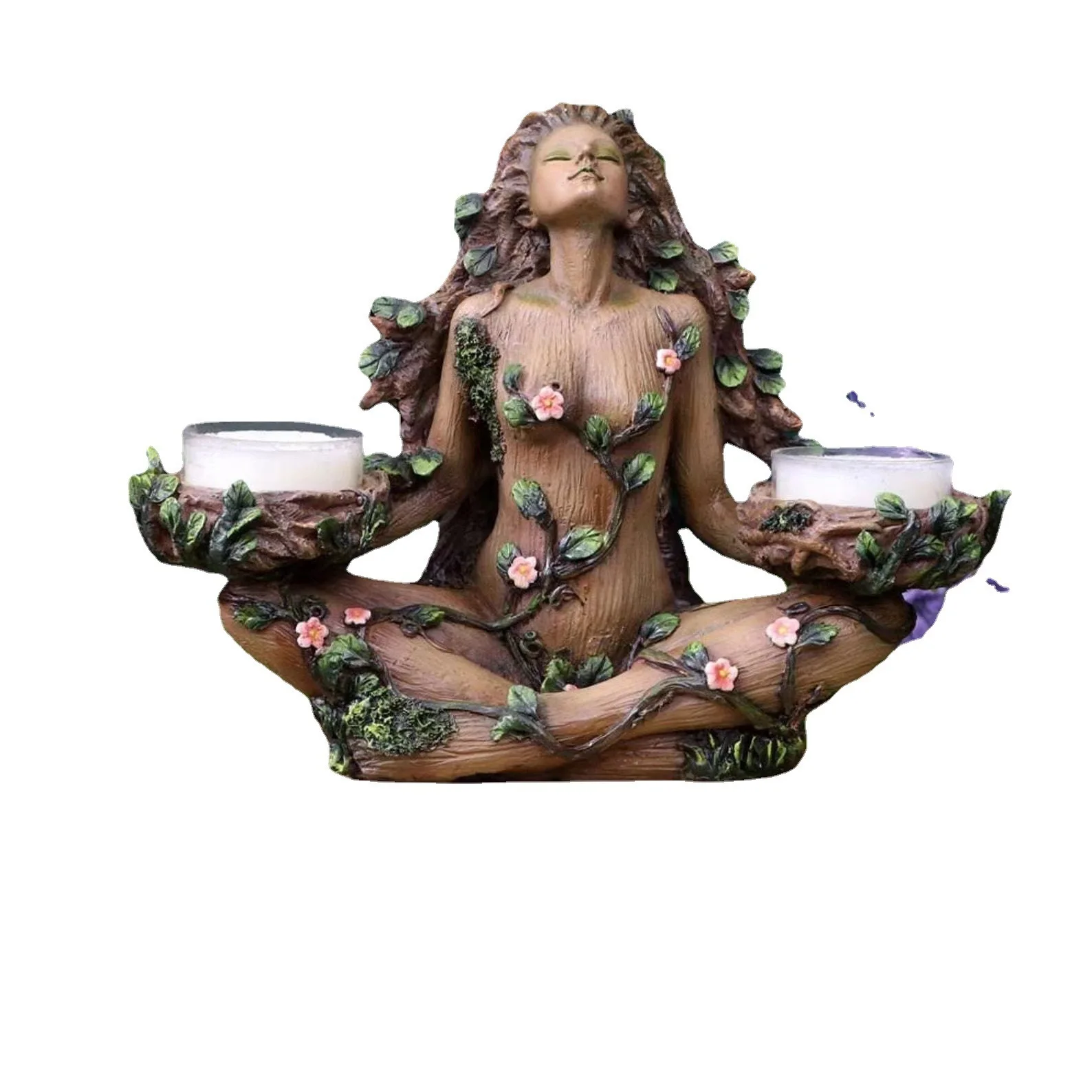 Resin ornaments forest protection god balance candlestick goddess candlestick ornaments doll statue home decoration decoration
Resin ornaments forest protection god balance candlestick goddess candlestick ornaments doll statue home decoration decoration