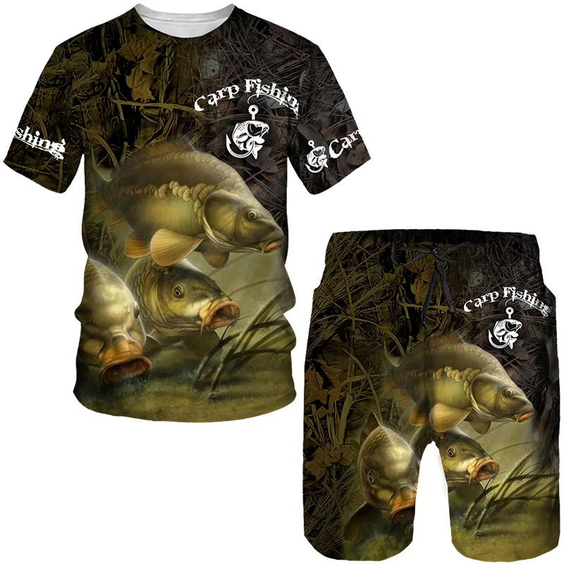 Fashion Animal Fishing Art 3D Print Tees/Shorts/Suits Men Women Camping Hunting Clothing Harajuku Couple Sportswear T-Shirts Set
Fashion Animal Fishing Art 3D Print Tees/Shorts/Suits Men Women Camping Hunting Clothing Harajuku Couple Sportswear T-Shirts Set
