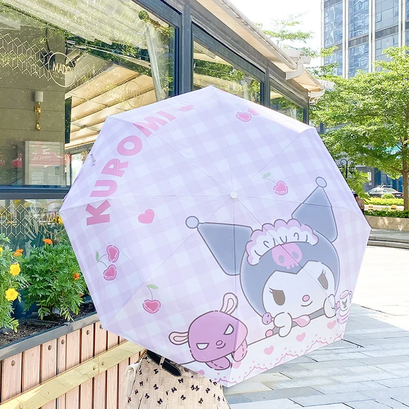 2022 Sanriosd Cinnamoroll Mymelody Kuromi модный портативный складной автоматический зонт от дождя ветра зонты для путешествий и солнца
2022 Sanriosd Cinnamoroll Mymelody Kuromi модный портативный складной автоматический зонт от дождя ветра зонты для путешествий и солнца