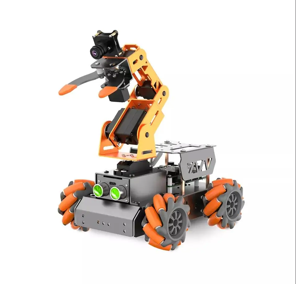 Hiwonder MasterPi AI Vision Robot Arm With Mecanum Wheels Car Powered By Raspberry Pi 4B Educational Robotic
Hiwonder MasterPi AI Vision Robot Arm With Mecanum Wheels Car Powered By Raspberry Pi 4B Educational Robotic