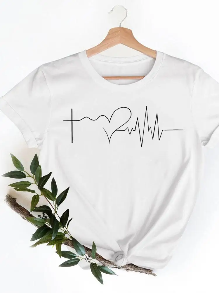 Ladies Casual Women Spring 2022 Love Heart 90s Clothing Summer Short Sleeve Graphic Tee T-shirts Female T Shirt Clothes
Ladies Casual Women Spring 2022 Love Heart 90s Clothing Summer Short Sleeve Graphic Tee T-shirts Female T Shirt Clothes