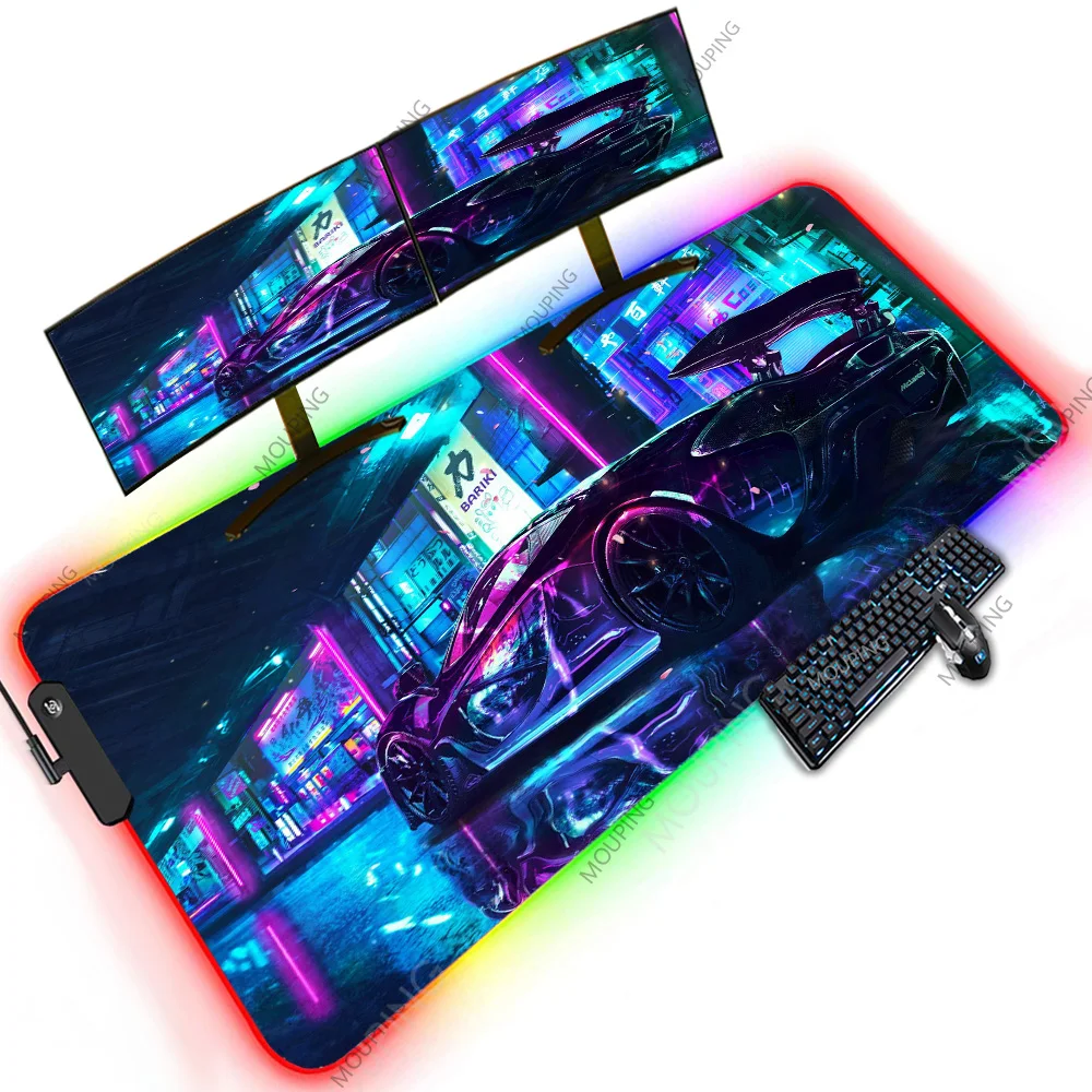 Neon Night City Special Design 120X60 PC XXXXL Led Rgb Computer Accessories Oversize Mouse Pads Backlit Mechanical Keyboard Mats
Neon Night City Special Design 120X60 PC XXXXL Led Rgb Computer Accessories Oversize Mouse Pads Backlit Mechanical Keyboard Mats