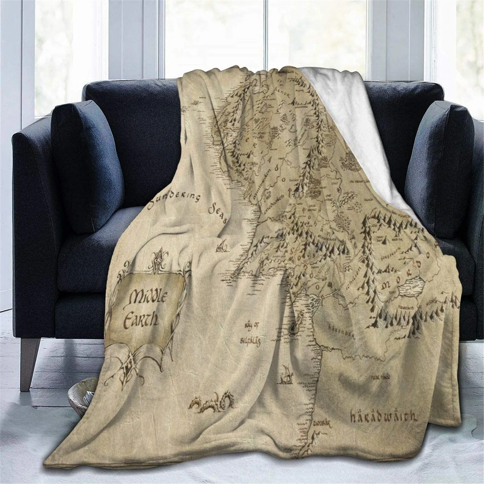 KACISSTY Fashion Throw Blanket Middle Earth Map 3D Printed Blanket for Beds Camping Air Condition Office Nap Quilts Dropshipping
KACISSTY Fashion Throw Blanket Middle Earth Map 3D Printed Blanket for Beds Camping Air Condition Office Nap Quilts Dropshipping