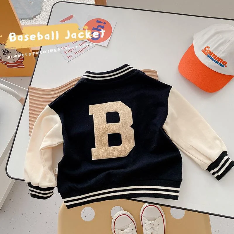 Spring Baby Boys Letters Baseball Jacket Kids Cotton Clothes Children College Style Coat Girls Varsity Bomber Outerwear Uniform
Spring Baby Boys Letters Baseball Jacket Kids Cotton Clothes Children College Style Coat Girls Varsity Bomber Outerwear Uniform