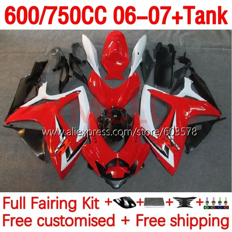 +Tank Injection For SUZUKI GSXR-750 K6 glossy red GSXR 600 750 CC GSXR750 GSXR600 06 07 GSXR-600 2006 2007 Fairings 177No.19
+Tank Injection For SUZUKI GSXR-750 K6 glossy red GSXR 600 750 CC GSXR750 GSXR600 06 07 GSXR-600 2006 2007 Fairings 177No.19