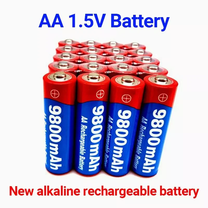 2021 New2~20pcs/lot Brand AA Rechargeable Battery 9800mah 1.5V New Alkaline Rechargeable Batery for Led Light Toy Mp3
2021 New2~20pcs/lot Brand AA Rechargeable Battery 9800mah 1.5V New Alkaline Rechargeable Batery for Led Light Toy Mp3