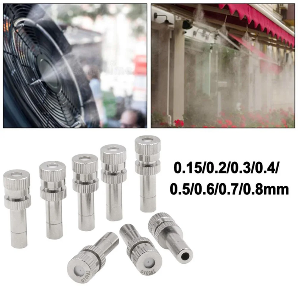 6mm Low-pressure Misting Nozzles Fine Atomization Sprayer Brass Misting Sprayers Cooling Humidification Sprayers Irrigation Tool
6mm Low-pressure Misting Nozzles Fine Atomization Sprayer Brass Misting Sprayers Cooling Humidification Sprayers Irrigation Tool