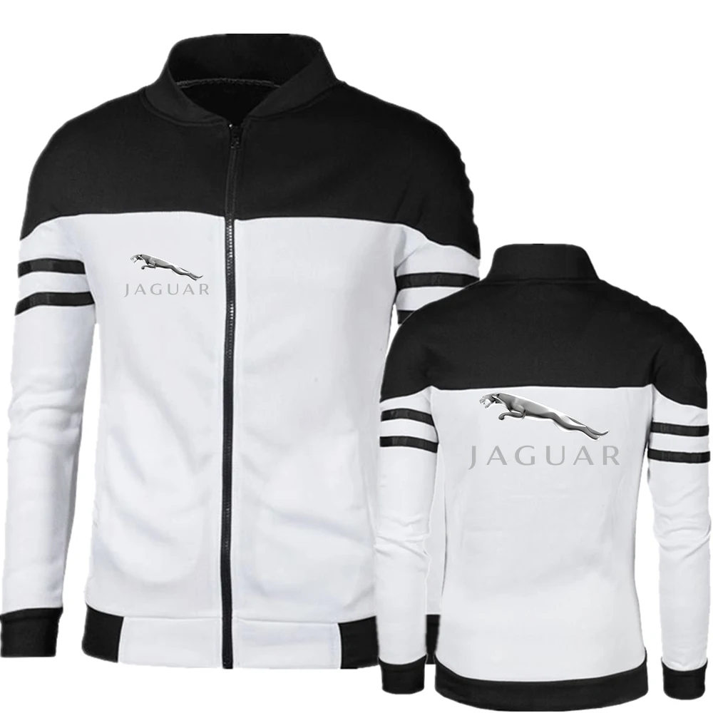 JAGUAR Fall Winter New Patchwork Cardigan Jacket Men's Long Sleeve Zip Sweatshirt Hip Hop Streetwear Jacket man
JAGUAR Fall Winter New Patchwork Cardigan Jacket Men's Long Sleeve Zip Sweatshirt Hip Hop Streetwear Jacket man