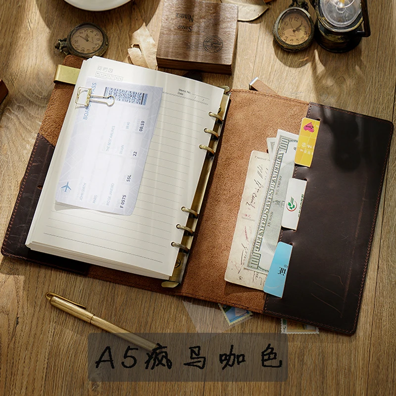 Кожаный многоразовый дорожный журнал AIGUONIU LN105
Кожаный многоразовый дорожный журнал AIGUONIU LN105