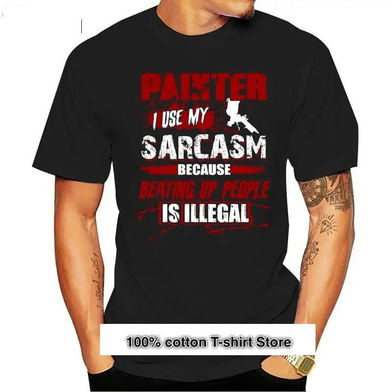 Camiseta de pintor para hombre y mujer, ropa de pintor, uso mi sarcasmo, Because Beating Up People Is Illegel
Camiseta de pintor para hombre y mujer, ropa de pintor, uso mi sarcasmo, Because Beating Up People Is Illegel
