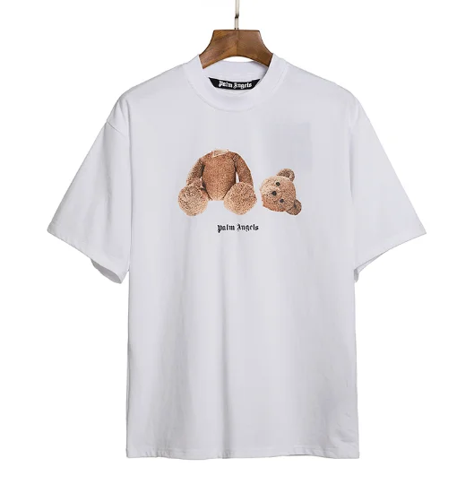 VLONE+Palm Angels Men and Women Couples Broken Bear Figure Fashion Casual Short Sleeve T-shirt
VLONE+Palm Angels Men and Women Couples Broken Bear Figure Fashion Casual Short Sleeve T-shirt