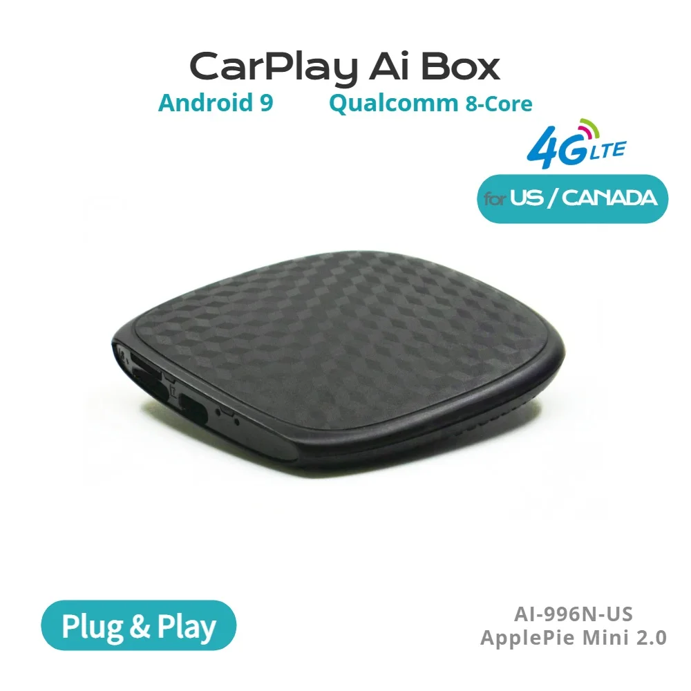 Applepie Wireless CarPlay Car Ai Box Android 13 Qualcomm 4+64G Plug and Play 4G LTE Youtube Netfix for Benz Audi Nissan Toyot
Applepie Wireless CarPlay Car Ai Box Android 13 Qualcomm 4+64G Plug and Play 4G LTE Youtube Netfix for Benz Audi Nissan Toyot