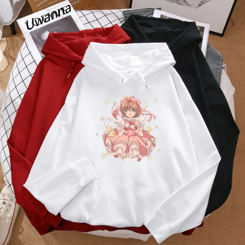 Kawaii Cardcaptor Sakura Women's Clothes Hoodie Graphic Oversized Cute Hoodies Cartoon Sweatshirts Female Pink Tops Clothing
Kawaii Cardcaptor Sakura Women's Clothes Hoodie Graphic Oversized Cute Hoodies Cartoon Sweatshirts Female Pink Tops Clothing