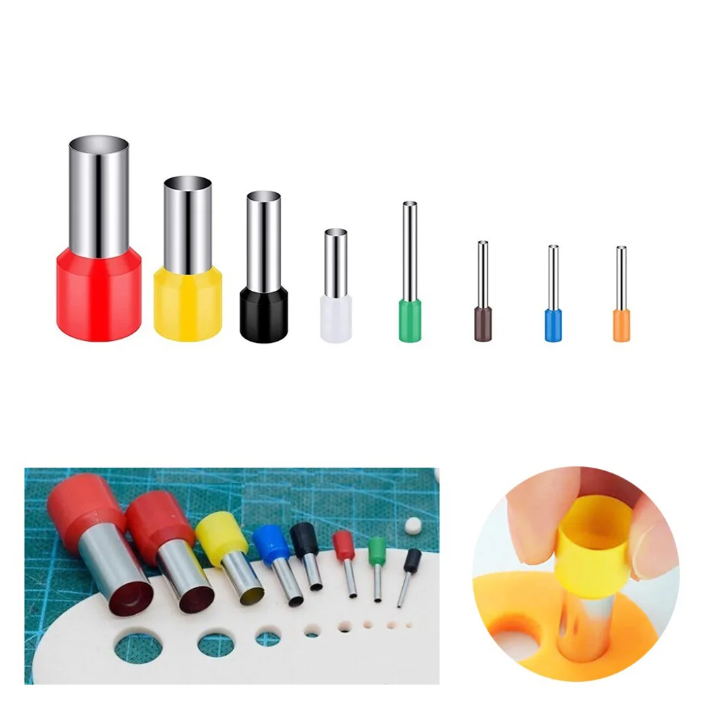 8pcs Clay Circular Punch Cutters Earring Hole Hollow Make Pottery Clay Tools Copper Nickel Plating For DIY Accessories
8pcs Clay Circular Punch Cutters Earring Hole Hollow Make Pottery Clay Tools Copper Nickel Plating For DIY Accessories