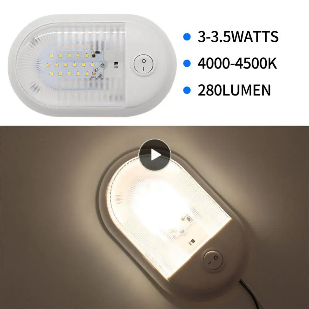 Ceiling Lamp 12v Environmental Protection Led Dome Light Energy Saving With Independent Switch Control Led Lights
Ceiling Lamp 12v Environmental Protection Led Dome Light Energy Saving With Independent Switch Control Led Lights