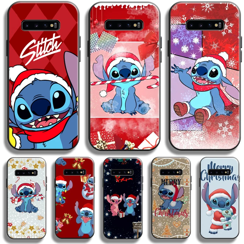 Merry Christmas Lilo Stitch For Samsung Galaxy S10 S10 Plus S10 Lite S10E S10 5G Phone Case Back Coque Black Soft
Merry Christmas Lilo Stitch For Samsung Galaxy S10 S10 Plus S10 Lite S10E S10 5G Phone Case Back Coque Black Soft