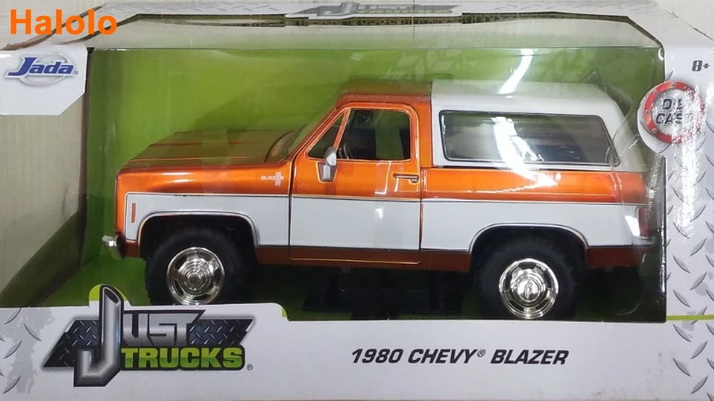 1:24 1980 CHEVY BLAZER SUV Off-road vehicle Simulation Diecast Chevrolet Metal Alloy Model Car Toys for Children Gift Collection 
1:24 1980 CHEVY BLAZER SUV Off-road vehicle Simulation Diecast Chevrolet Metal Alloy Model Car Toys for Children Gift Collection