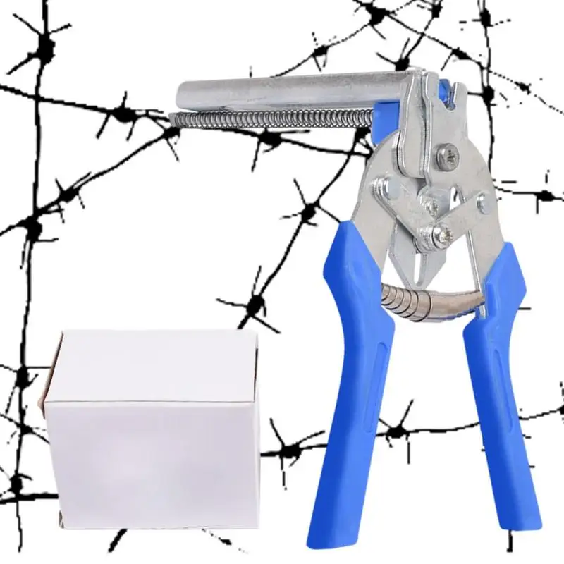 M Nail Rings Pliers Multifunctional Hand Cage Clamp With M Nails Repair Hand Tools For Fence Fastening Upholstery Installation
M Nail Rings Pliers Multifunctional Hand Cage Clamp With M Nails Repair Hand Tools For Fence Fastening Upholstery Installation