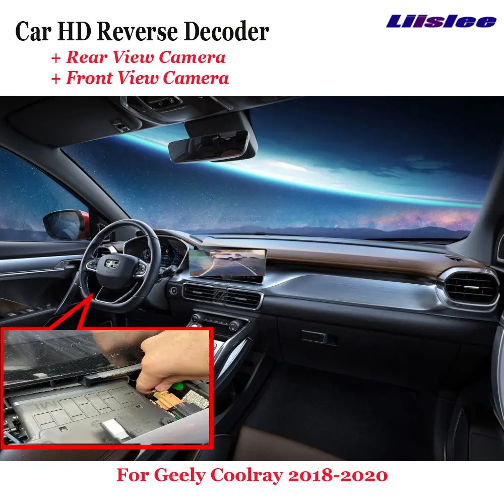 

Car Original Screen Upgrade For Geely Coolray 2018-2020 DVR Reverse Image Decoder Rearview Front 360 Camera