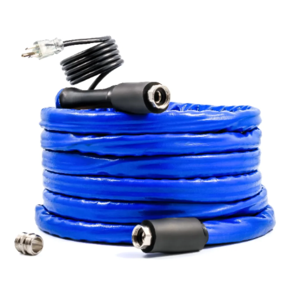 TastePURE 25' Heated Drinking Water Hose, Freeze Protection Down to -20F, Blue
TastePURE 25' Heated Drinking Water Hose, Freeze Protection Down to -20F, Blue