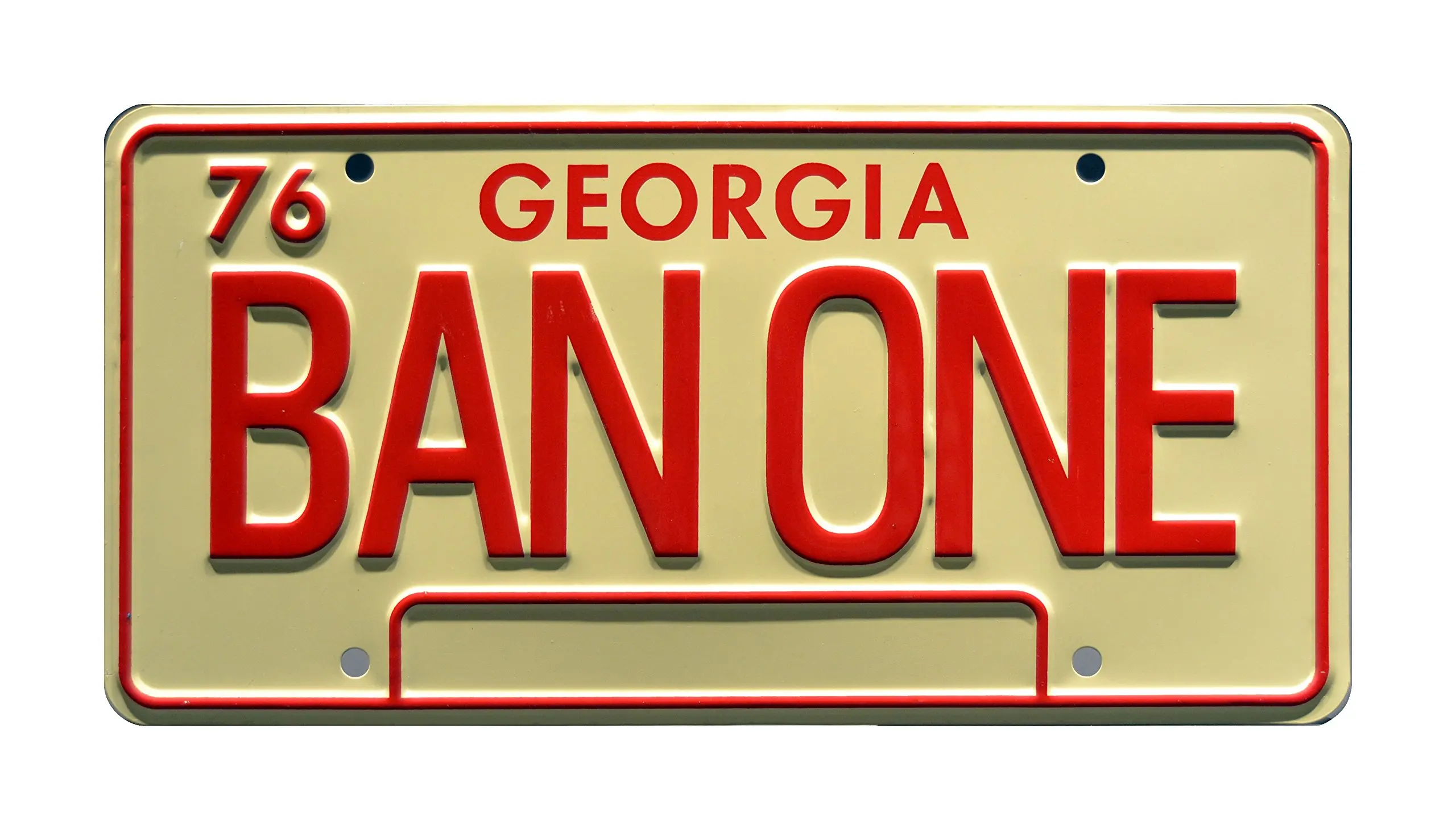 Smokey and The Bandit | BAN ONE Plate Starboy металлический номерной знак, рамки номерного знака, передний номерной знак автомобиля
Smokey and The Bandit | BAN ONE Plate Starboy металлический номерной знак, рамки номерного знака, передний номерной знак автомобиля