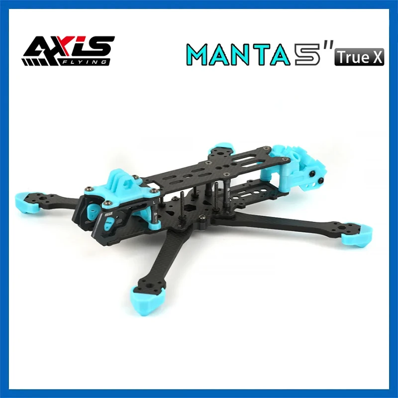 Axisflying MANTA5 " / 5 дюймов FPV набор рамок для фристайла Ture X 
Axisflying MANTA5 " / 5 дюймов FPV набор рамок для фристайла Ture X