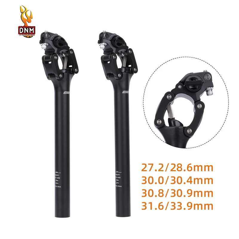 

DNM Bicycle Shock Absorber Seatpost Mountain Bike 350mm*27.2mm/28.6/30/30.4/30.9/31.6/33.9mm Suspension Seat Post Bicycle Parts