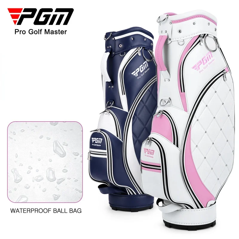 PGM Women Golf Bag High Quality Light TPU Golf Clubs Bag 2 Colors In Choice Waterproof Cloth Ball Bag GOLF Wear Resistant QB103
PGM Women Golf Bag High Quality Light TPU Golf Clubs Bag 2 Colors In Choice Waterproof Cloth Ball Bag GOLF Wear Resistant QB103