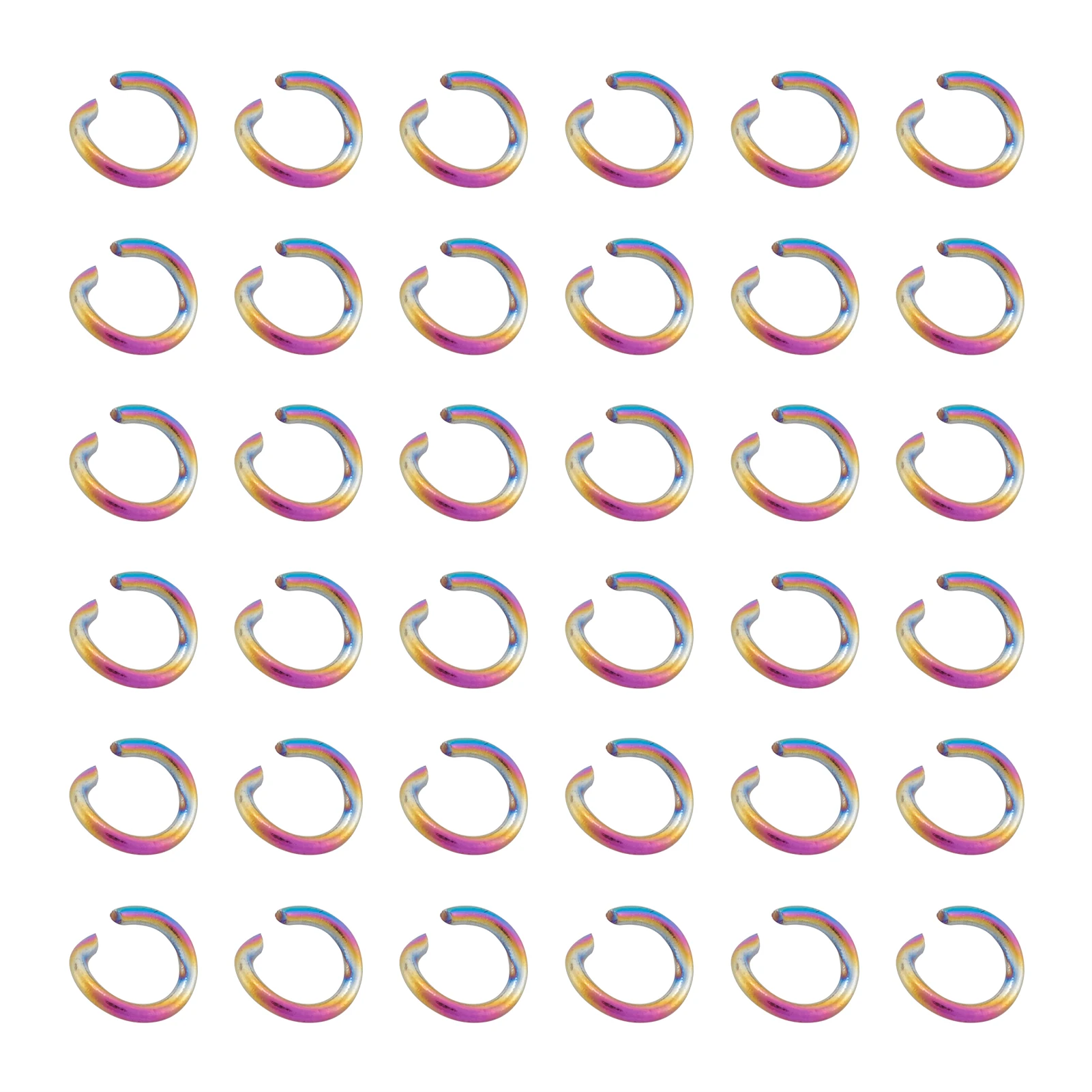 100pcs 304 Stainless Steel Open Jump Rings Split Rings Connectors For Earring DIY Jewelry Findings Making 3.5~5x0.6~0.8mm
100pcs 304 Stainless Steel Open Jump Rings Split Rings Connectors For Earring DIY Jewelry Findings Making 3.5~5x0.6~0.8mm
