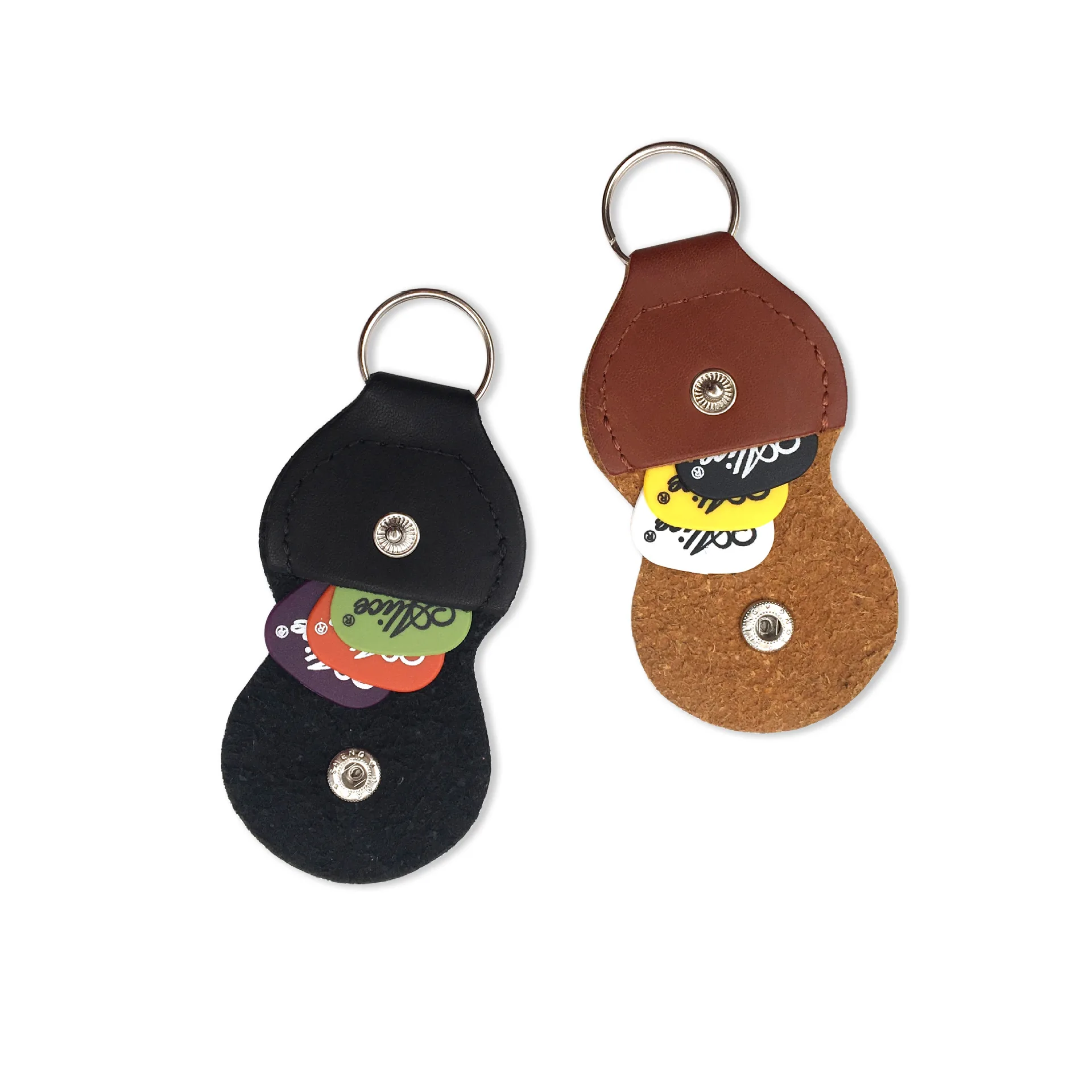 HOT Guitar Picks Case Coin Purse Genuine Leather Guitarra Plectrum Case Bags Keychain Shape Guitar Accessories Key Rings
HOT Guitar Picks Case Coin Purse Genuine Leather Guitarra Plectrum Case Bags Keychain Shape Guitar Accessories Key Rings