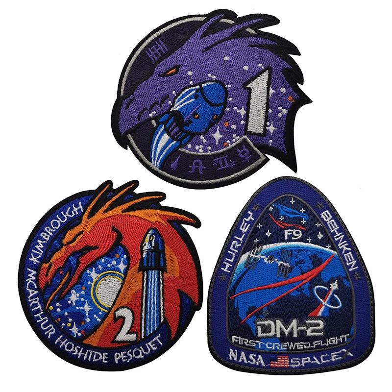 SpaceX Crew-2 Mission Crew-1 Patch Space Crew Mission Pack Sticker Hook and Loop Tactical Backpack Badge All for Handiwork Patch
SpaceX Crew-2 Mission Crew-1 Patch Space Crew Mission Pack Sticker Hook and Loop Tactical Backpack Badge All for Handiwork Patch