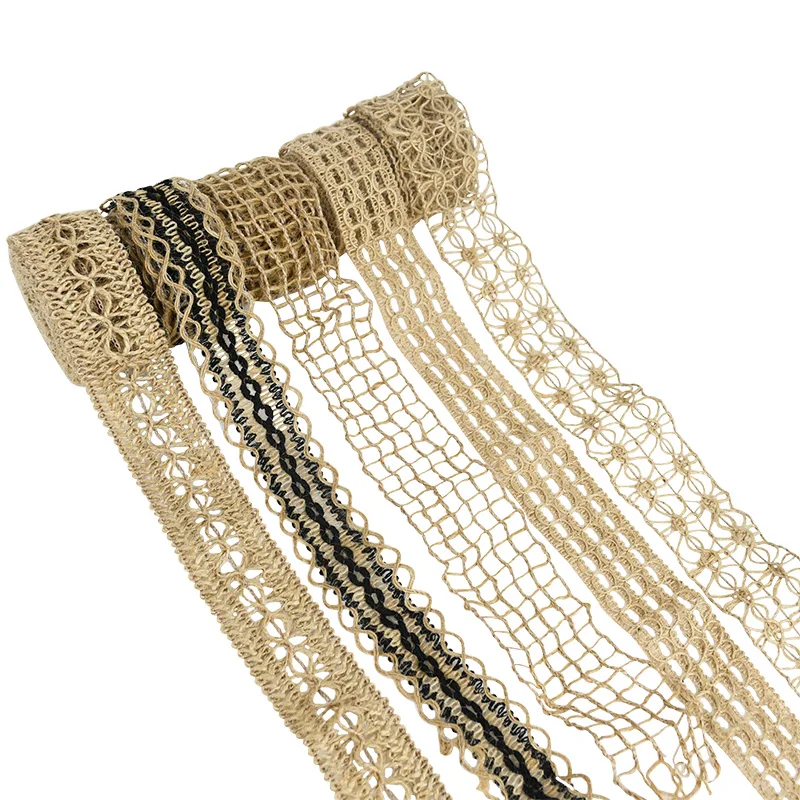 2M Natural Jute Burlap Ribbon Twine Flower Pattern Wedding Birthday Party DIY Craft Supplies Burlap Ribbon Burlap Rope
2M Natural Jute Burlap Ribbon Twine Flower Pattern Wedding Birthday Party DIY Craft Supplies Burlap Ribbon Burlap Rope