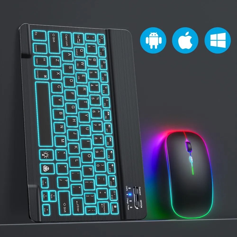 Ipad Wireless Keyboard Bluetooth Keyboard And Mouse Spanish Russian Mini Keyboards Tablet Backlit Keyboard For Phone Ipad Pro 12
Ipad Wireless Keyboard Bluetooth Keyboard And Mouse Spanish Russian Mini Keyboards Tablet Backlit Keyboard For Phone Ipad Pro 12