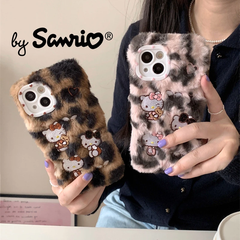 Sanrio Hello Kitty Plush Phone Case Cute Cartoon Autumn Winter Anti-fall Anti-slip Soft Cover Case for IPhone 15 14 13 Promax
Sanrio Hello Kitty Plush Phone Case Cute Cartoon Autumn Winter Anti-fall Anti-slip Soft Cover Case for IPhone 15 14 13 Promax