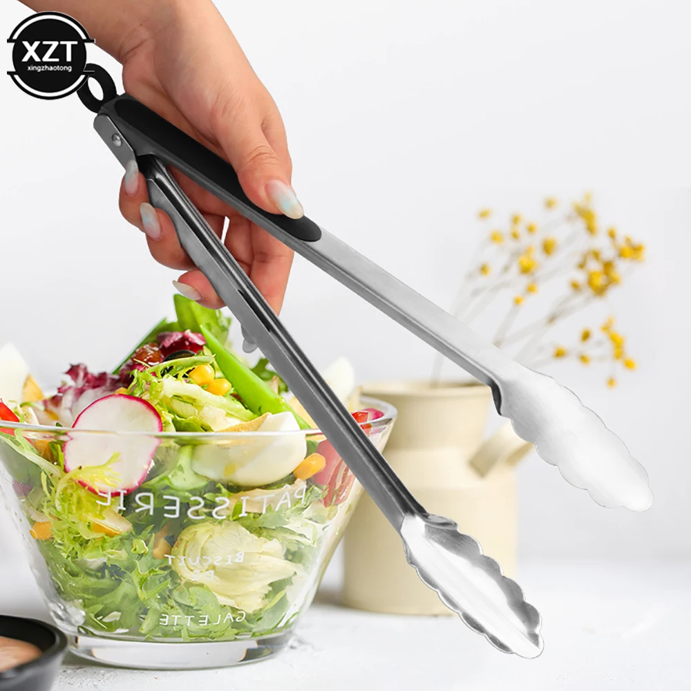Grill Food Grabber, Non-slip Stainless Steel Tongs for Serving Food, Salad,Dessert, Barbecue, Kitchen Gadgets
Grill Food Grabber, Non-slip Stainless Steel Tongs for Serving Food, Salad,Dessert, Barbecue, Kitchen Gadgets
