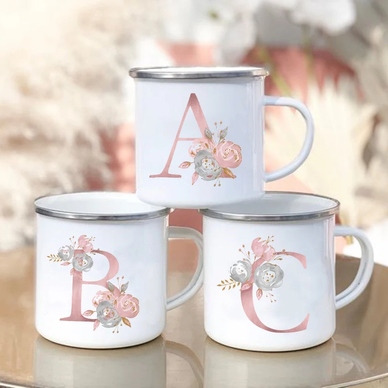 Pink Letter Flower Printed Cups Bridal Shower Bachelorette Party Wine Mugs Coffee Enamel Mug Handle Drinkware Bridesmaid Gifts
Pink Letter Flower Printed Cups Bridal Shower Bachelorette Party Wine Mugs Coffee Enamel Mug Handle Drinkware Bridesmaid Gifts