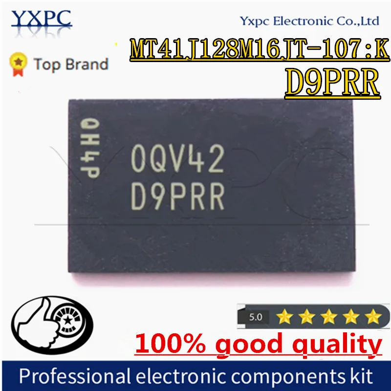 D9PRR MT41J128M16JT-107:K 2G DDR3 BGA96 Flash Memory 2GB IC Chipset with balls
D9PRR MT41J128M16JT-107:K 2G DDR3 BGA96 Flash Memory 2GB IC Chipset with balls