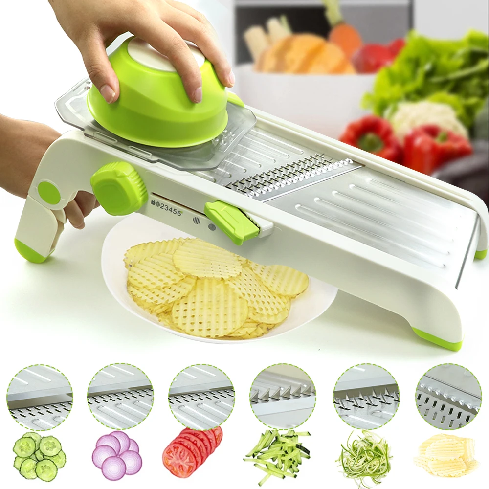 Mandoline Kitchen Gadgets Slicer Grater For Vegetables Cutter Stainless Steel Shredder Cabbage Potato Multi-Fuctional Chopper
Mandoline Kitchen Gadgets Slicer Grater For Vegetables Cutter Stainless Steel Shredder Cabbage Potato Multi-Fuctional Chopper