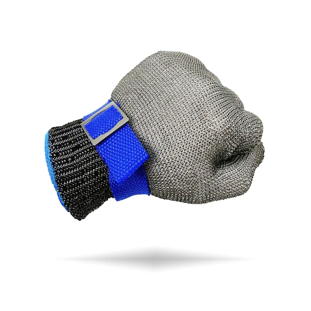 1/2/3 Single Work Glove Safety Stainless Steel Wire Gloves with Button Kitchen Protective Portable Butcher Hand Protector
1/2/3 Single Work Glove Safety Stainless Steel Wire Gloves with Button Kitchen Protective Portable Butcher Hand Protector