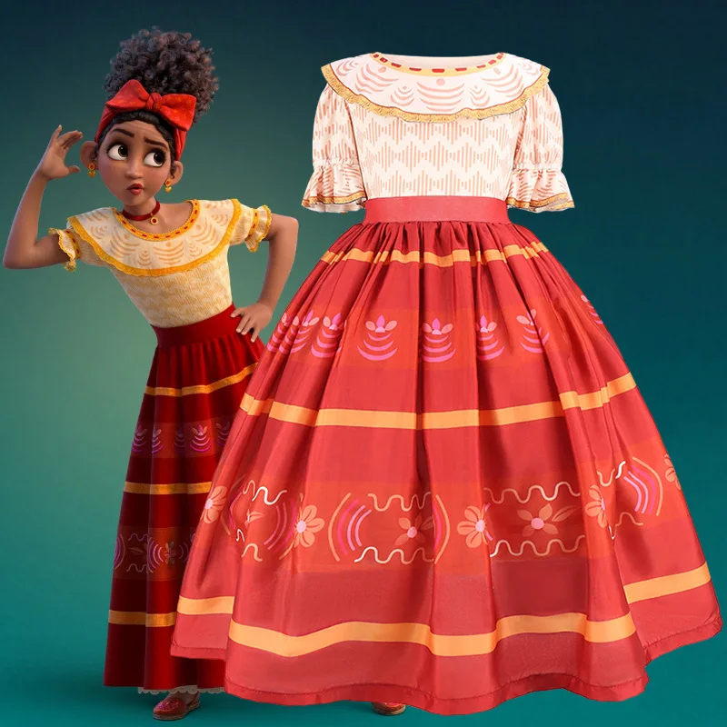 Encanto Madrigal Children's Day Party Cosplay Mirabel Baby Princess Costume Kid Performance Clothes Dresses For Girls 3-12 Age
Encanto Madrigal Children's Day Party Cosplay Mirabel Baby Princess Costume Kid Performance Clothes Dresses For Girls 3-12 Age