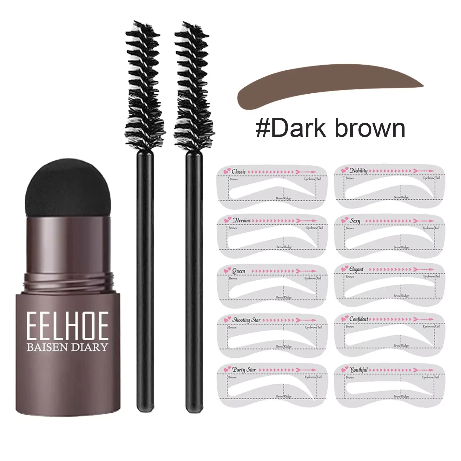 NEW2023 2023 One Step Eyebrow Stamp Shaping Kit Set With 10 Stencils Makeup 4 Colors Long Lasting Waterproof Black Gery Brown
NEW2023 2023 One Step Eyebrow Stamp Shaping Kit Set With 10 Stencils Makeup 4 Colors Long Lasting Waterproof Black Gery Brown