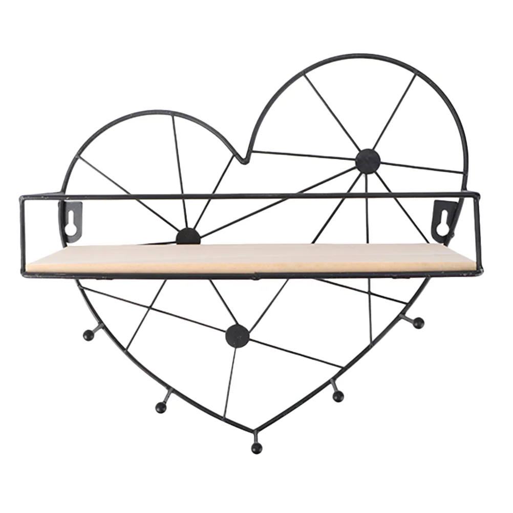 Wall Shelf Floating Storage Iron Display Shelves Rack Key Rusticorganizer Heart Metal Board Wooden Wood Hook Wrought Hooks
Wall Shelf Floating Storage Iron Display Shelves Rack Key Rusticorganizer Heart Metal Board Wooden Wood Hook Wrought Hooks