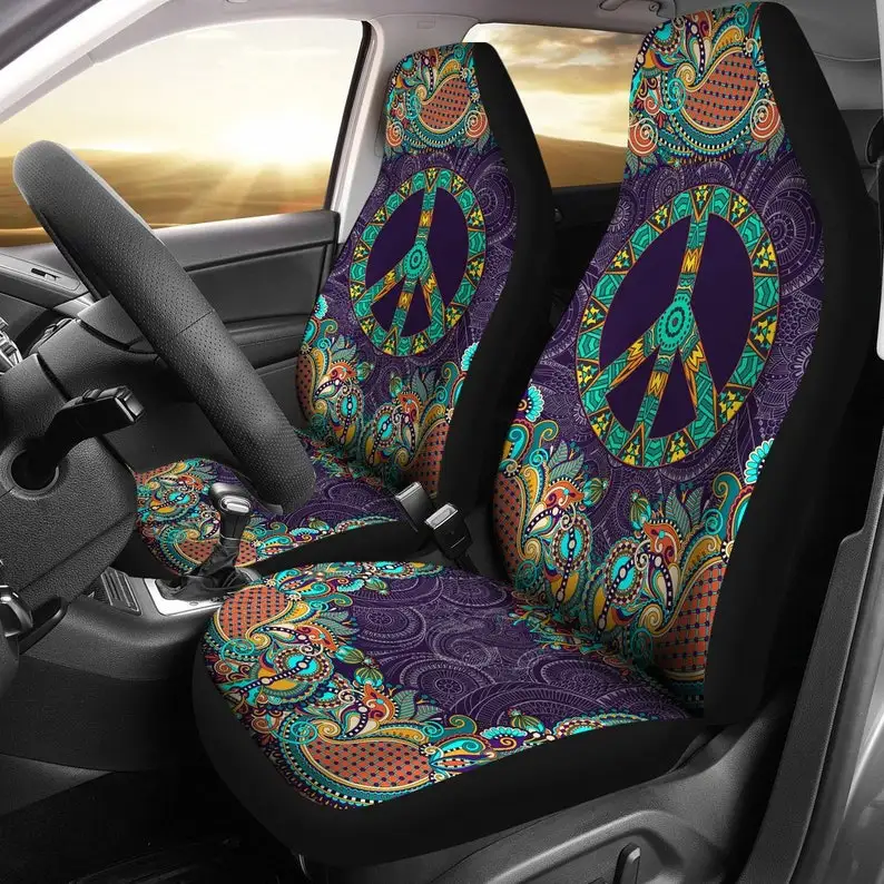 Peace Mandala Purple Car Seat Covers Pair, Seat Cover For Vehicle, Car Seat Covers, Seat Cover for Car, Car Seat Protector Spiri
Peace Mandala Purple Car Seat Covers Pair, Seat Cover For Vehicle, Car Seat Covers, Seat Cover for Car, Car Seat Protector Spiri