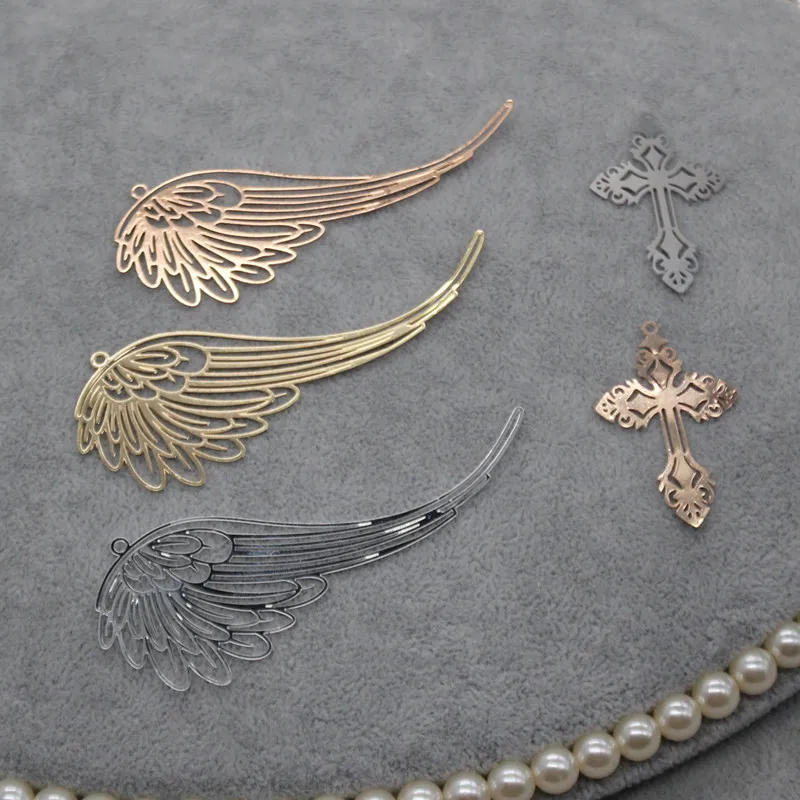 DIY Lolita Crown Copper Foil Hollow Butterfly Wing Material Stainless Steel Cross Bridal Staff Metal Filigree
DIY Lolita Crown Copper Foil Hollow Butterfly Wing Material Stainless Steel Cross Bridal Staff Metal Filigree