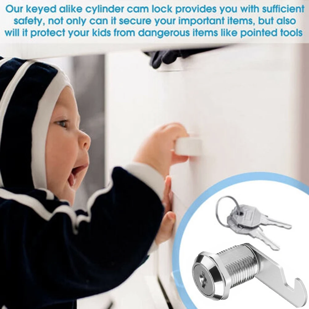 16/20/25mm Mailbox Lock Cam Lock 90 Degrees Metal Alloy Cylinder Cabinet Locker Lock With 2 Keys Furniture Hardware
16/20/25mm Mailbox Lock Cam Lock 90 Degrees Metal Alloy Cylinder Cabinet Locker Lock With 2 Keys Furniture Hardware